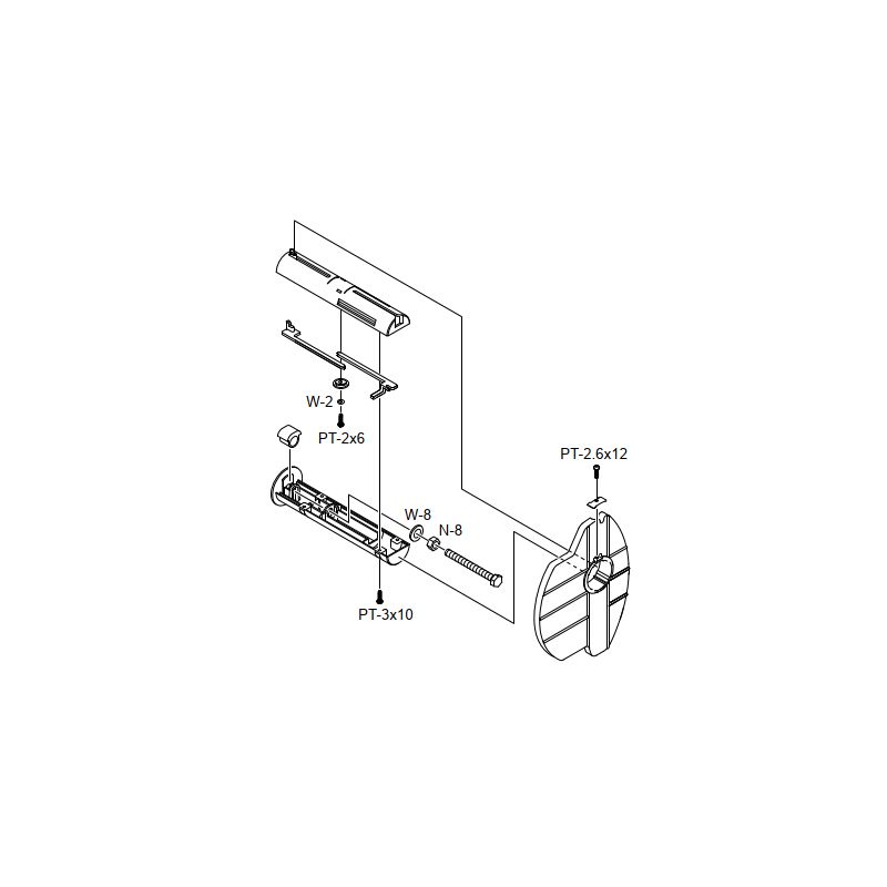 BSX4T SUPPLY HOLDER ASS'Y