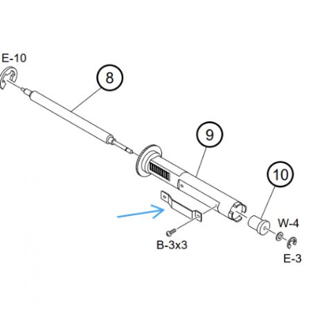 B-472/B572 HOLDER STOPPER