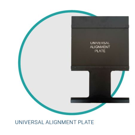Plaque d'alignement pour réenrouleur (imprimante B-EX)