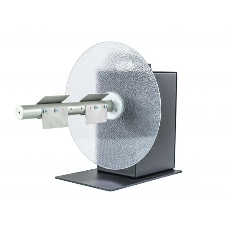 Réenrouleur externe 8", mandrin fixe 76mm