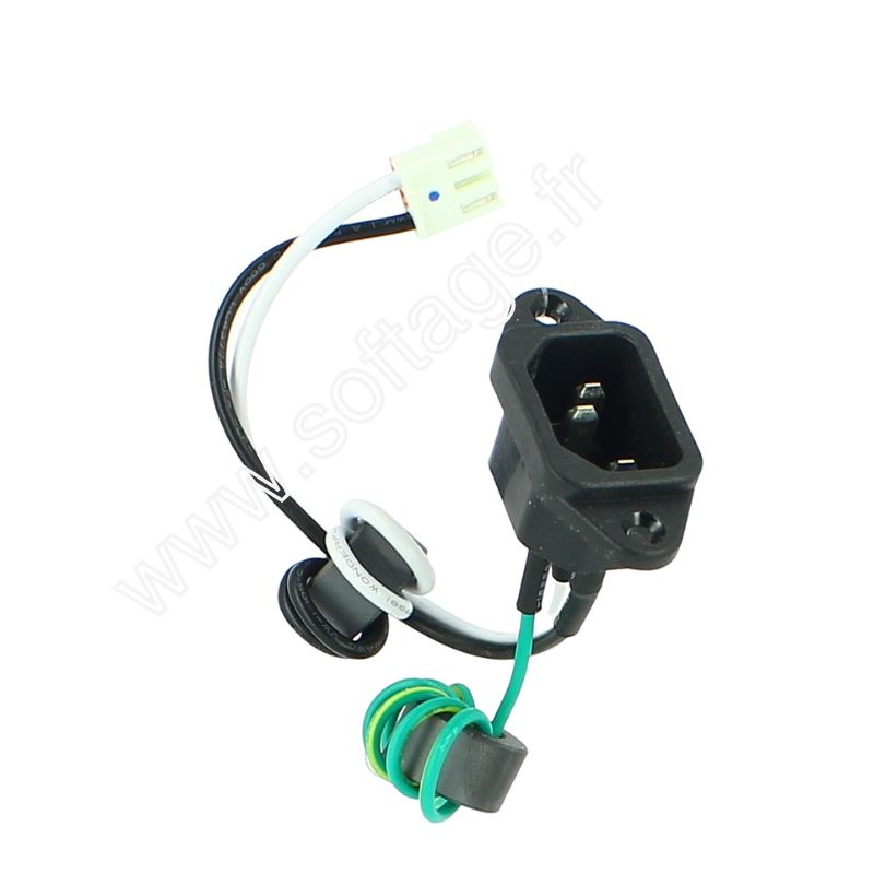 Imprimante B-852 : Connecteur secteur C14 embase mâle