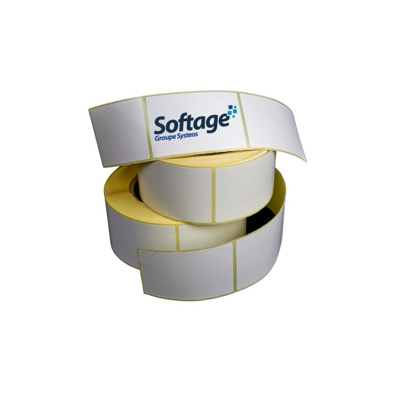 Rouleau de 1000 étiquettes 102X152mm thermique mandrin 76mm Ø200mm Rouleau de 1000 étiquettes 102X152mm thermique mandrin 76mm Ø200mm