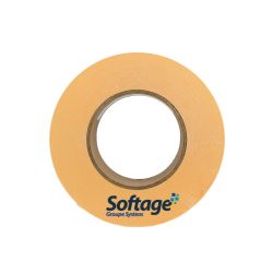 Rouleau de 2986 étiquettes 51x25mm velin Premium mandrin 76mm Ø150