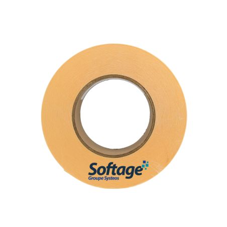Rouleau de 2986 étiquettes 51x25mm velin Premium mandrin 76mm Ø150