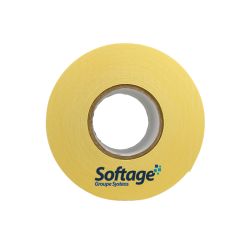 Rouleau de 1370 étiquetttes 76x51mm velin premium mandrin 25mm Ø127mm