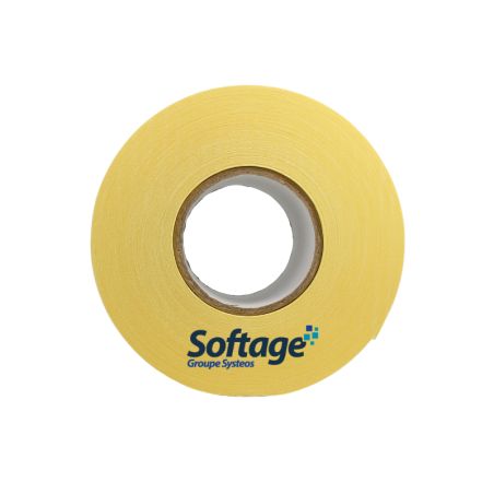 Rouleau de 1370 étiquetttes 76x51mm velin premium mandrin 25mm Ø127mm