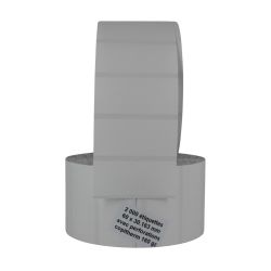 Rouleau 2000 étiquettes 60x30mm Copitherm 160 g mandrin 25mm Ø115mm
