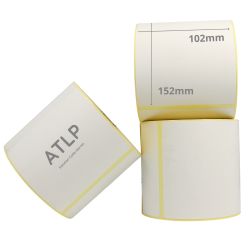 Rouleau de 475 étiquettes 102x152mm thermique mandrin 25mm Ø127mm