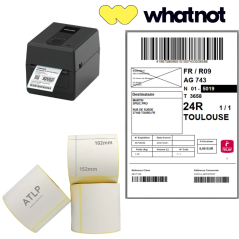 Pack Imprimante Toshiba BV420D étiquettes Whatnot / Mondial relay