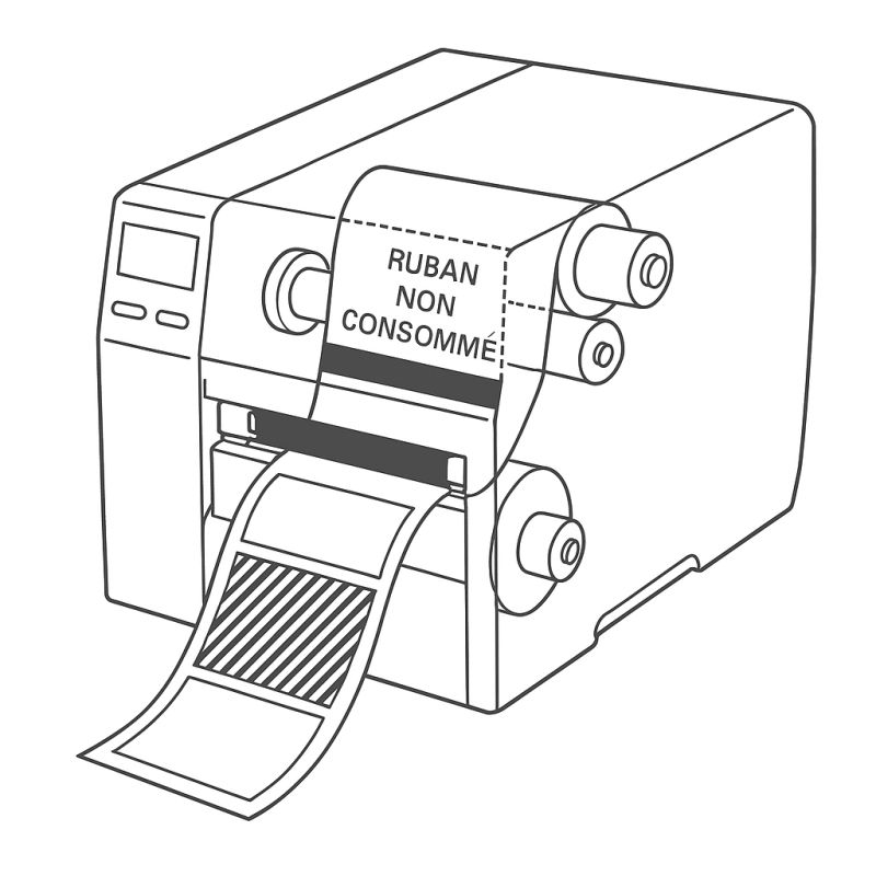 Risparmia nastro per stampante Toshiba Tec Risparmia nastro per stampante Toshiba Tec