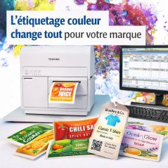 Stampante per etichette a colori Toshiba BC400P