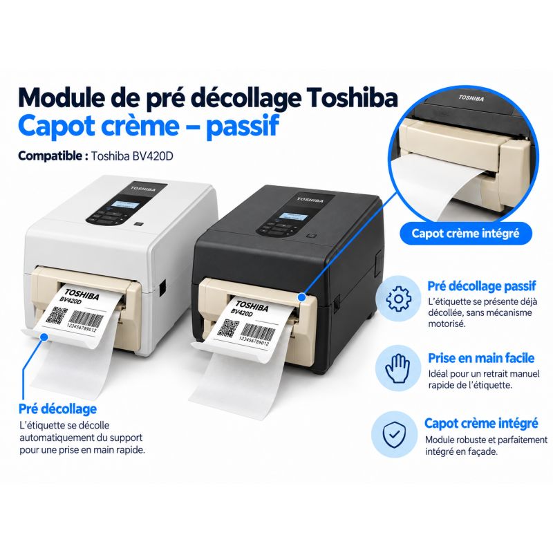 Modulo pre-decollo con copertura color crema (passivo)