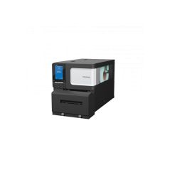 Imprimante étiquettes industrielle Toshiba BX420T équipée d'un massicot