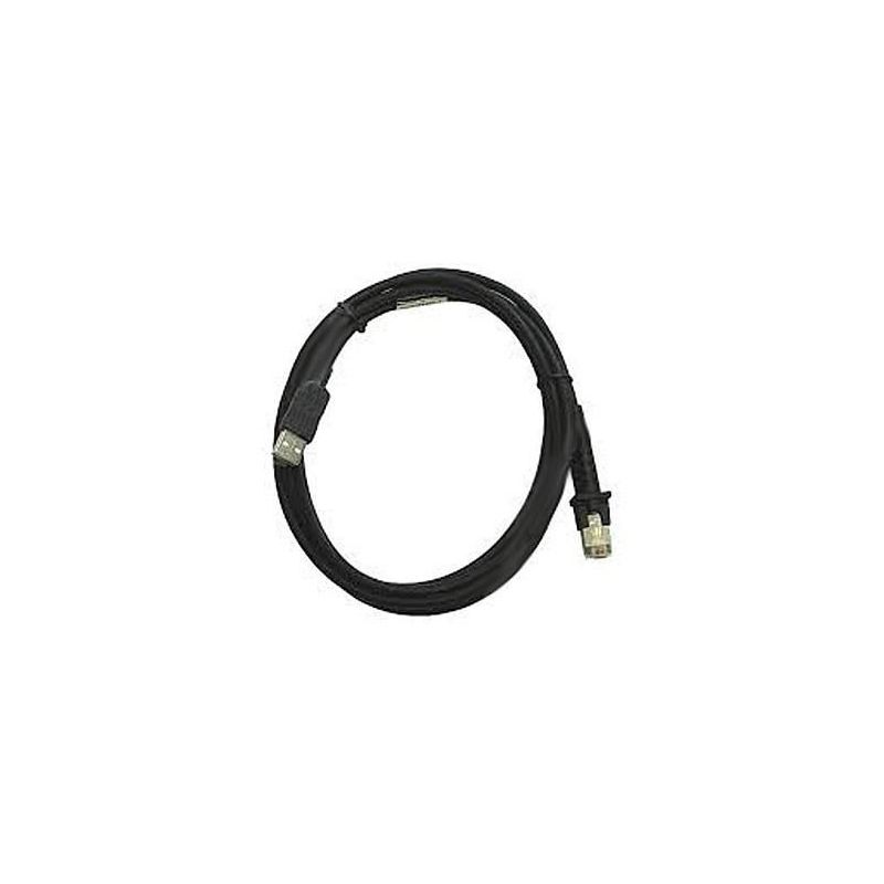 Câble USB - m Noir RJ54-USB pour Datalogic | Lecteur code-barres Câble USB - m Noir RJ54-USB pour Datalogic | Lecteur code-barres