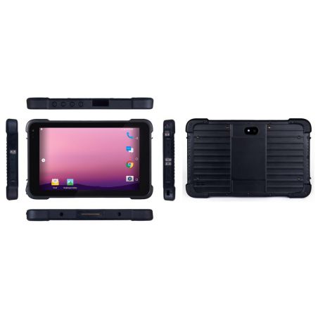 Tablette durcie Professionnel écran 8" 800x1280 batterie Li-ion 8,500mAh | Tablettes durcie