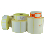 Selbstklebende Etikettenrollen für Thermodrucker