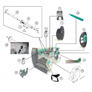 Vue Éclatée Imprimante Toshiba Tec | Identification Pièces | Softage