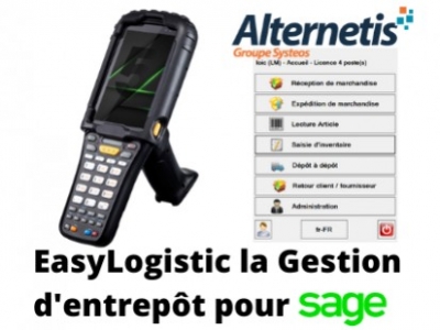 Sage 100c Gestion commerciale : Faire un inventaire avec lecteur code barres